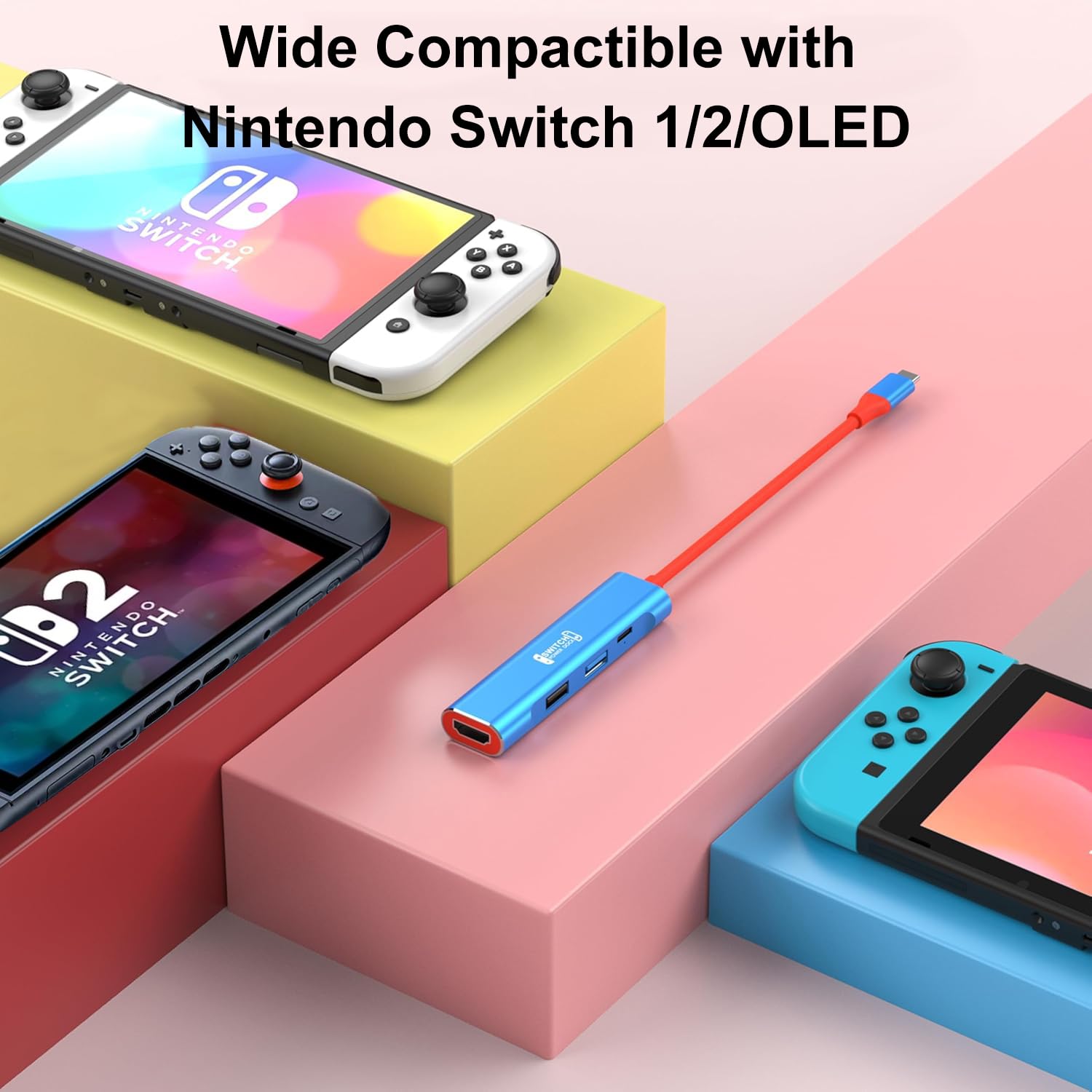 Amazon.com: RREAKA TV Dock for Nintendo Switch 2 / Switch/Switch